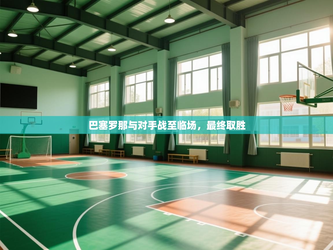 巴塞罗那与对手战至临场，最终取胜  第2张